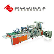 Servo Motor Driven Zipper Bag Making Machine