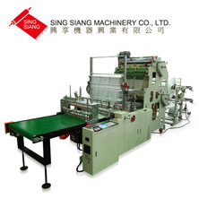 Servo Motor Driven Double Layer Six Line Bag Making Machine