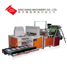 Servo Motor Driven Garbage Bag Making & Folding Machine