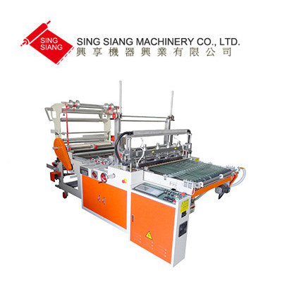 Twin Servo Motor Driven Side Sealing Bag Making Machine