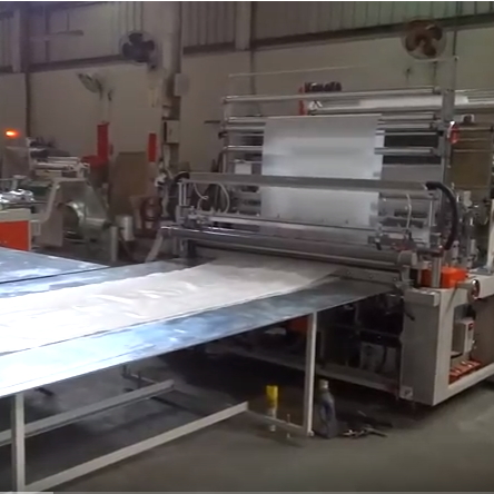 3米長雙層底封製袋機＿3 Meter Length 2 Layer Bottom Sealing Bag Making Machine SHTF-60